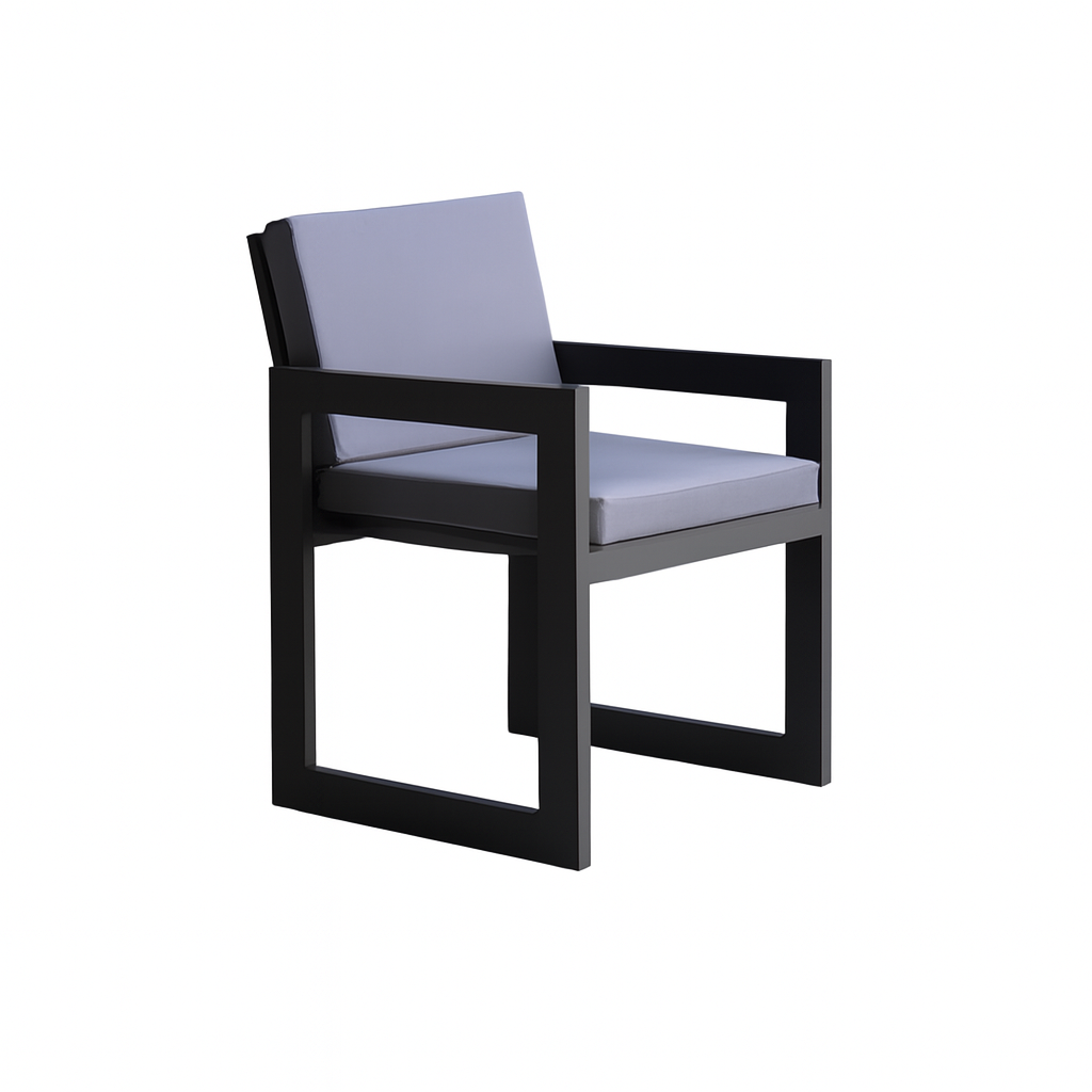 صندلی باغی اسکای Sky - پارچه نانو آبگریز طوسی