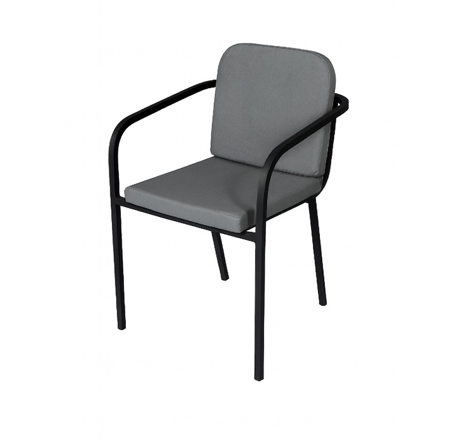 صندلی نهارخوری مدل دیزرت DESSERT - پارچه نانو آبگریز طوسی