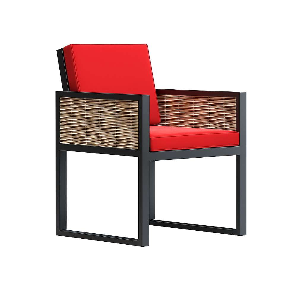 صندلی باغی مدل برایت Bright - پارچه نانو آبگریز طوسی - تصویر 3 صندلی باغی مدل برایت Bright - پارچه نانو آبگریز طوسی - تصویر 3